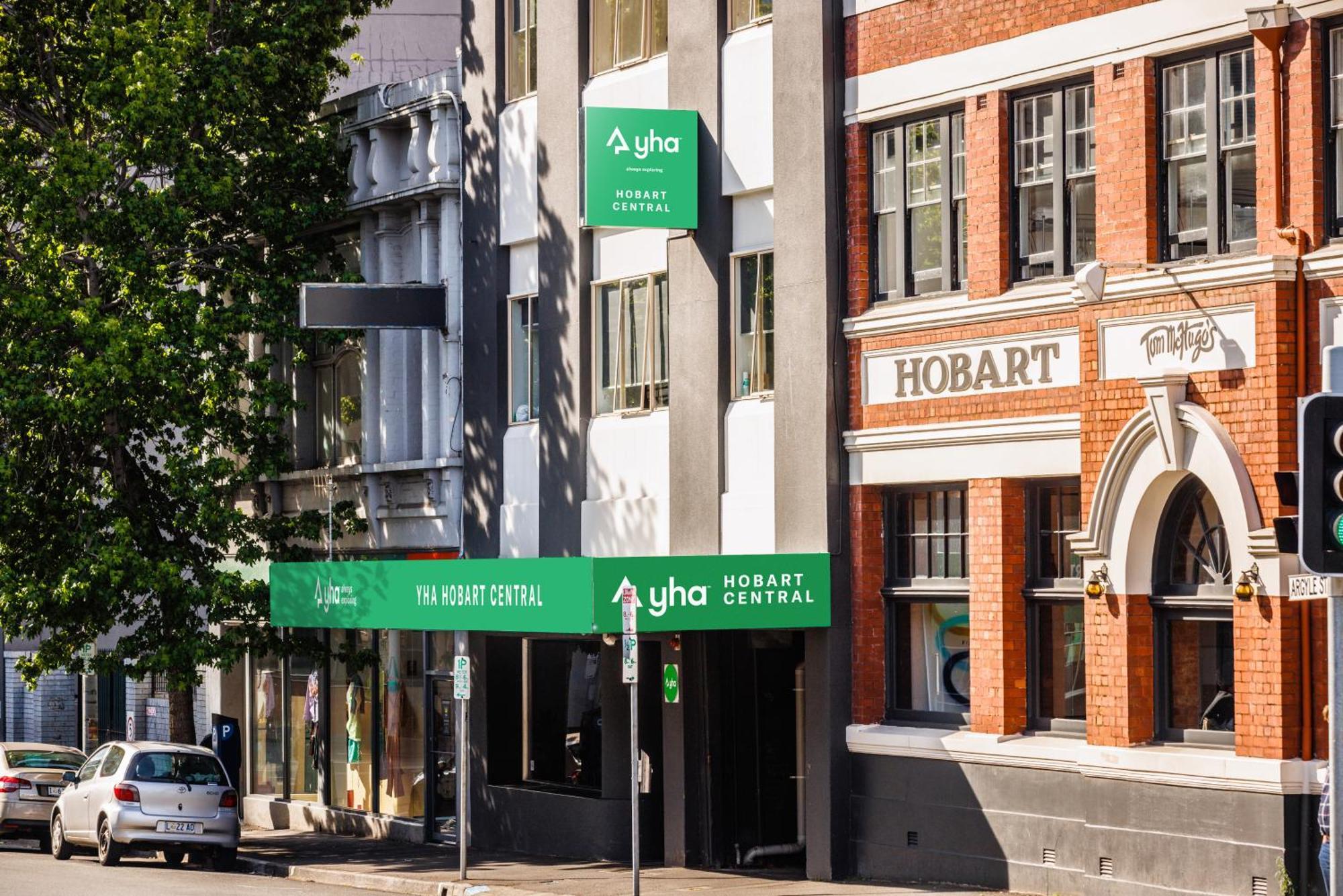 Yha Hobart Central Exterior foto