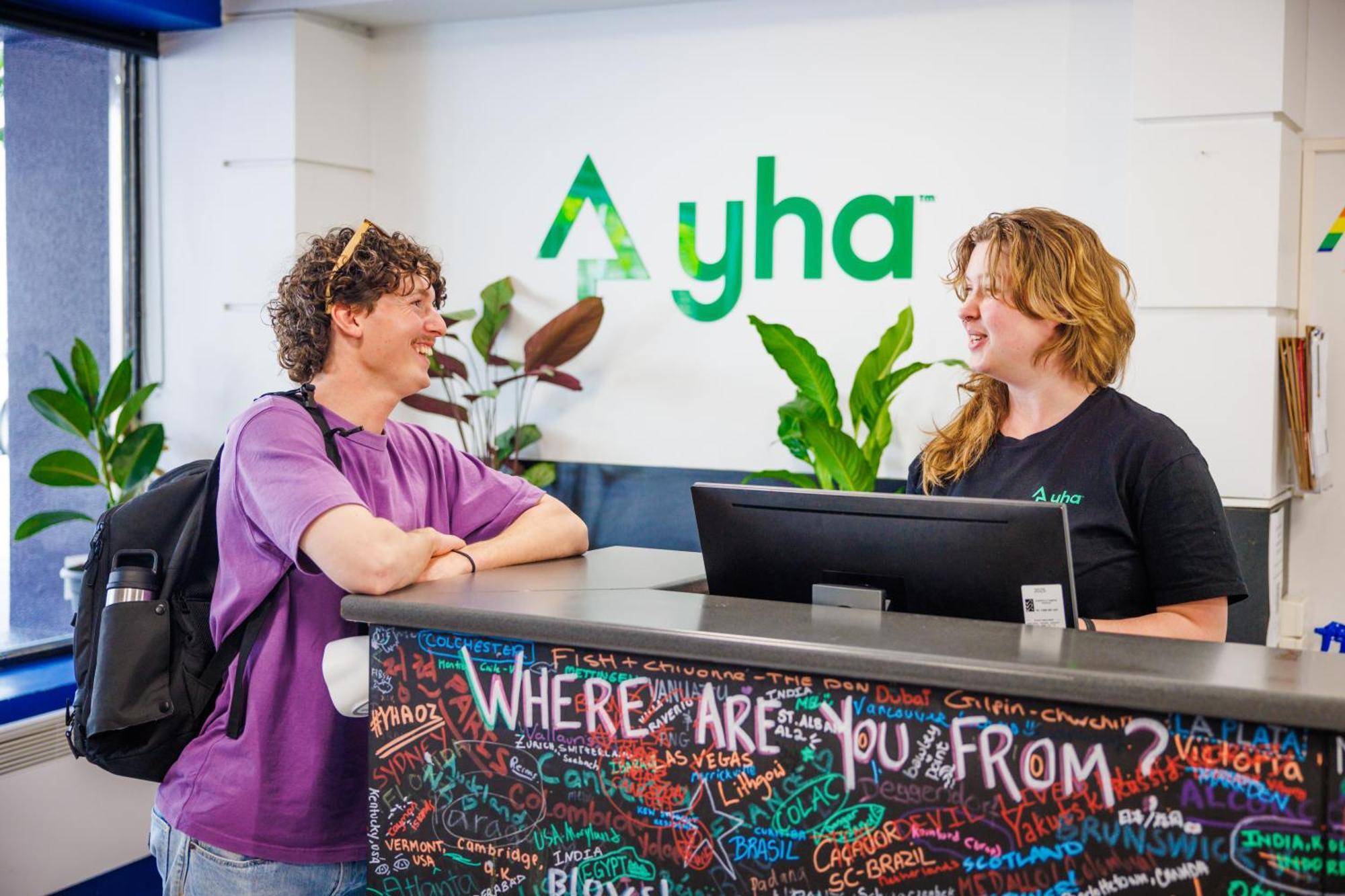 Yha Hobart Central Exterior foto